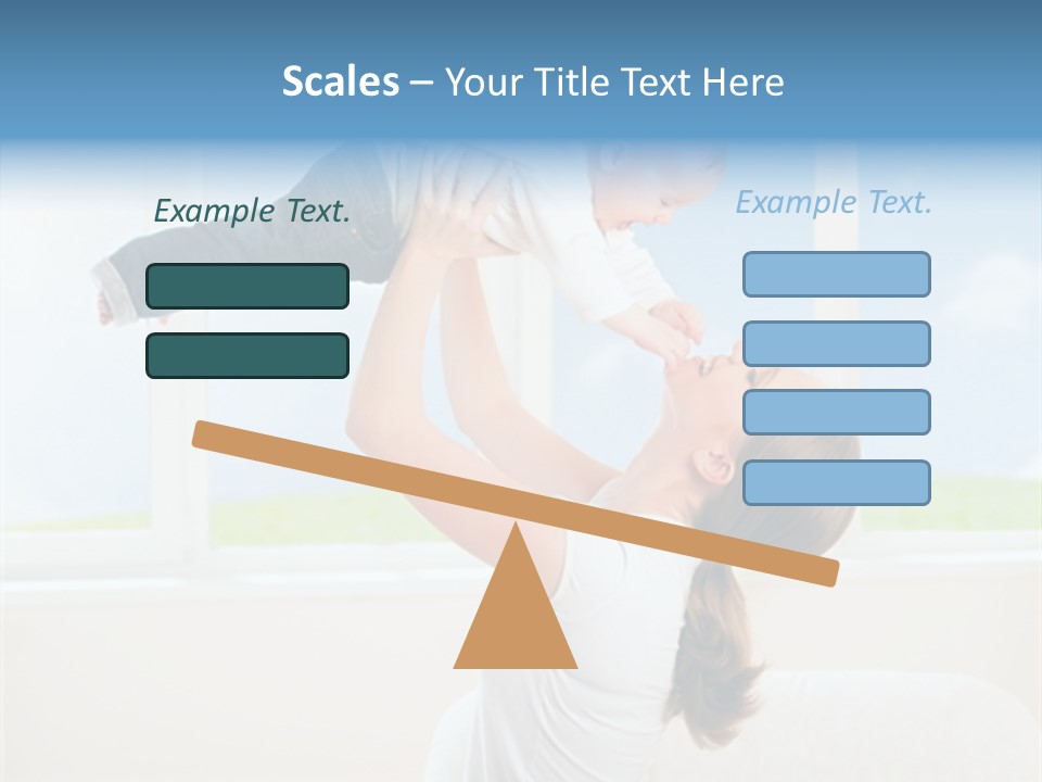 Indoor Window Joyful PowerPoint Template