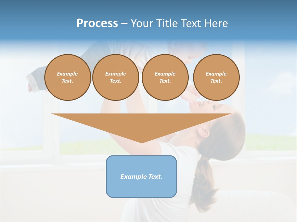 Indoor Window Joyful PowerPoint Template