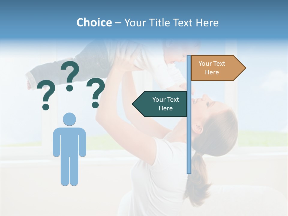 Indoor Window Joyful PowerPoint Template