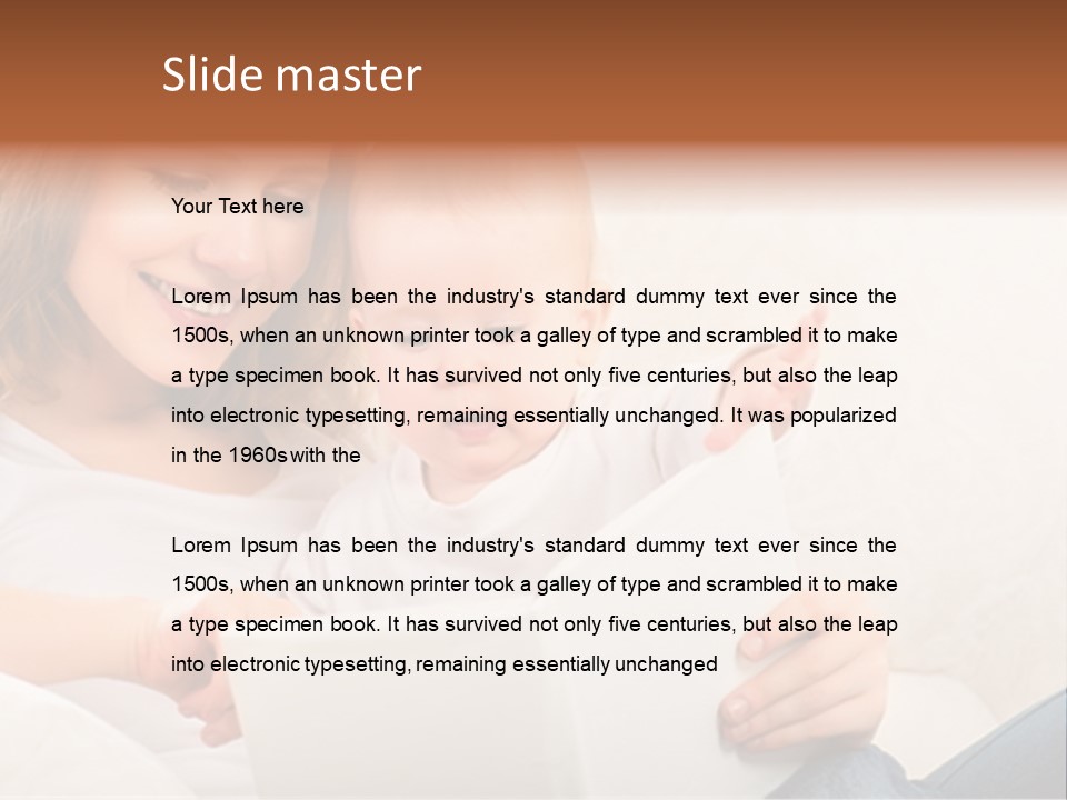 Mom Education Fun PowerPoint Template