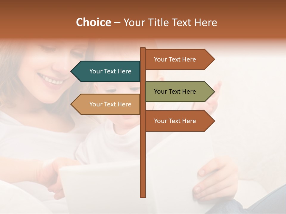 Mom Education Fun PowerPoint Template