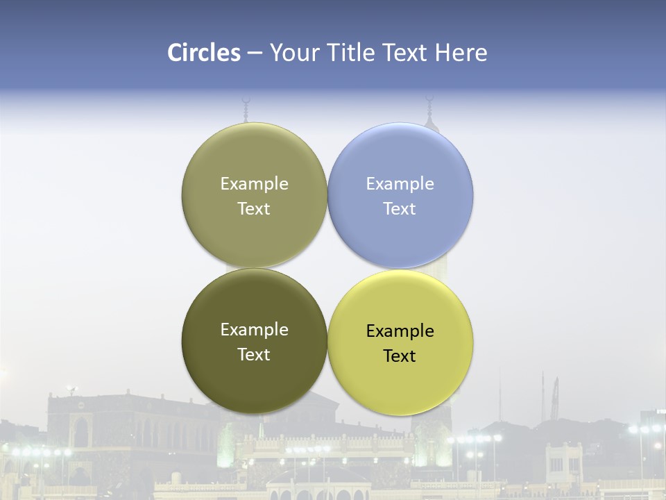 Ramadan Allah Saudi PowerPoint Template