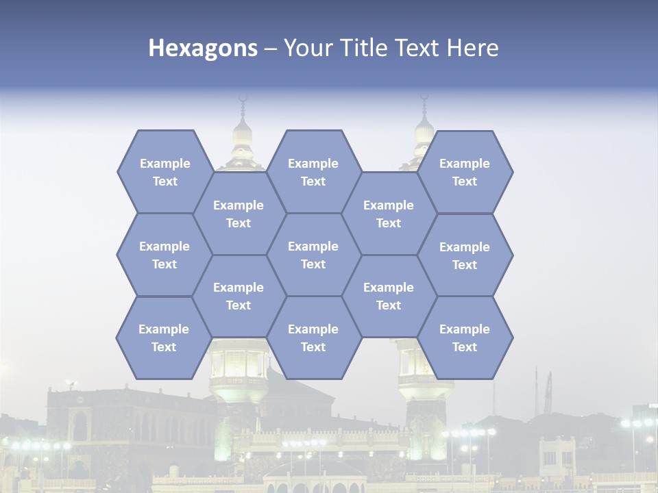 Ramadan Allah Saudi PowerPoint Template