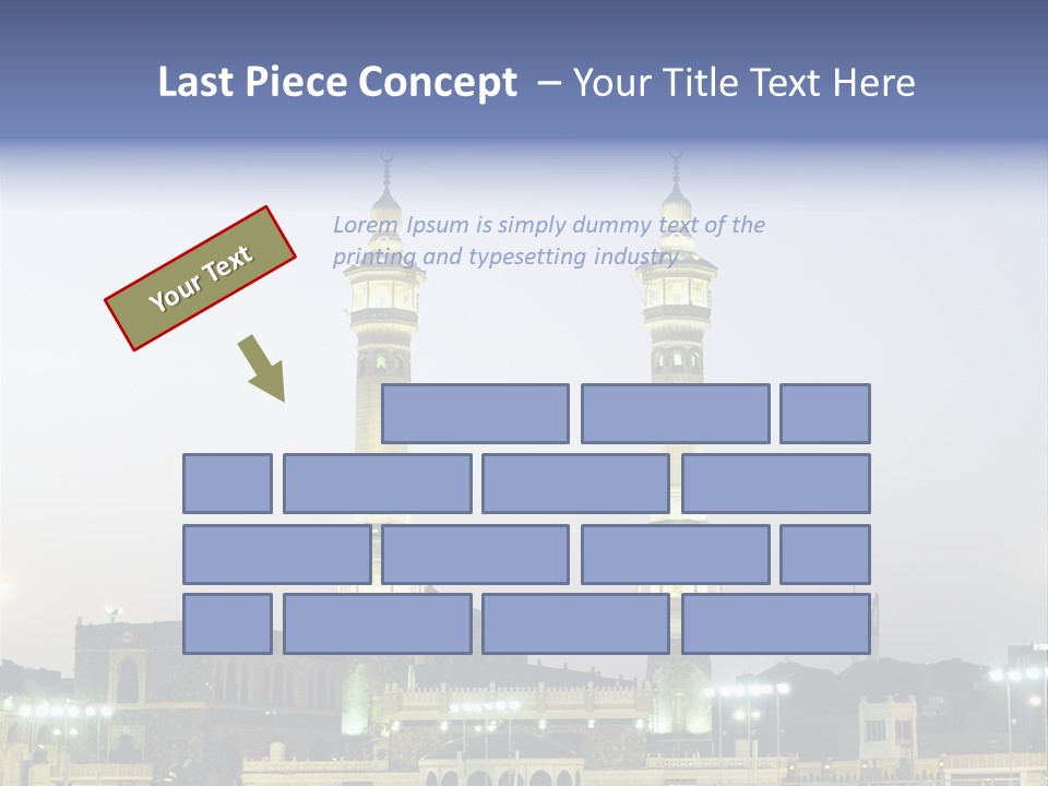 Ramadan Allah Saudi PowerPoint Template