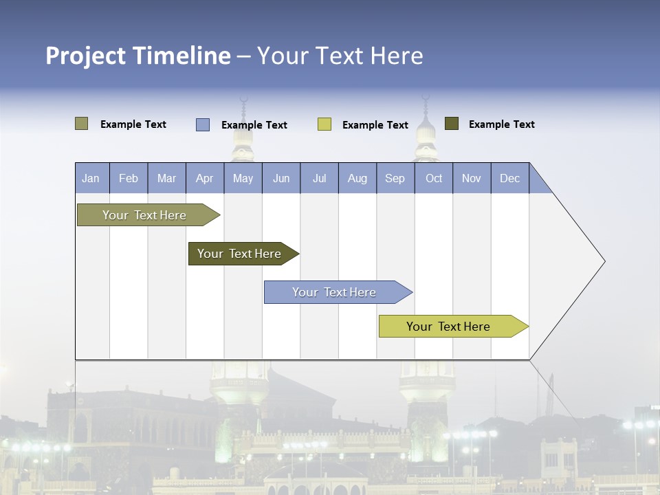 Ramadan Allah Saudi PowerPoint Template