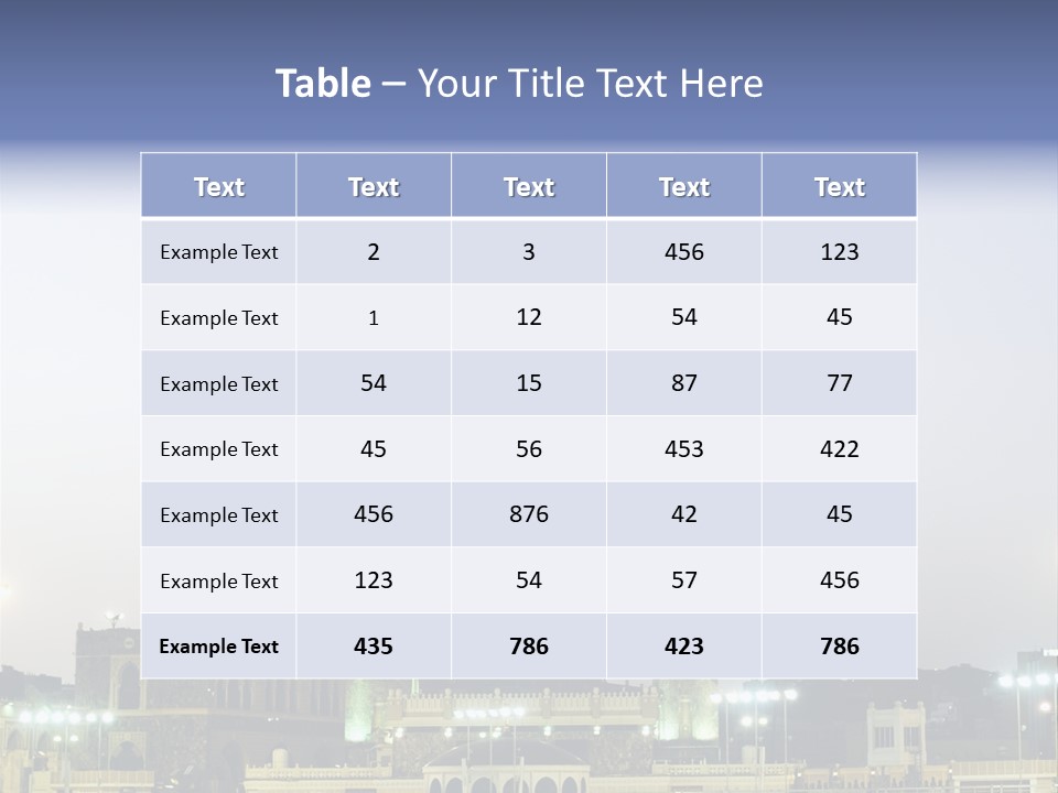 Ramadan Allah Saudi PowerPoint Template