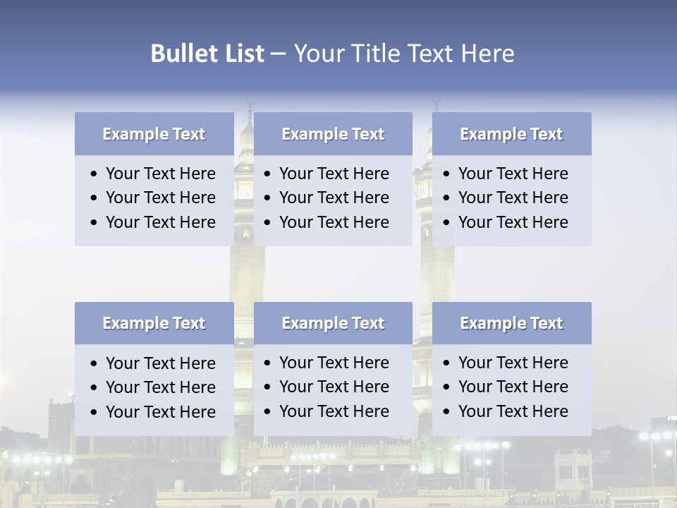 Ramadan Allah Saudi PowerPoint Template
