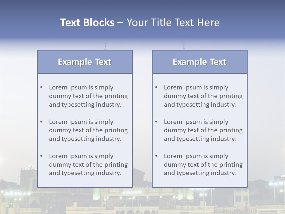 Ramadan Allah Saudi PowerPoint Template