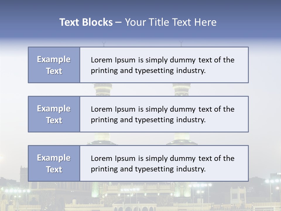 Ramadan Allah Saudi PowerPoint Template