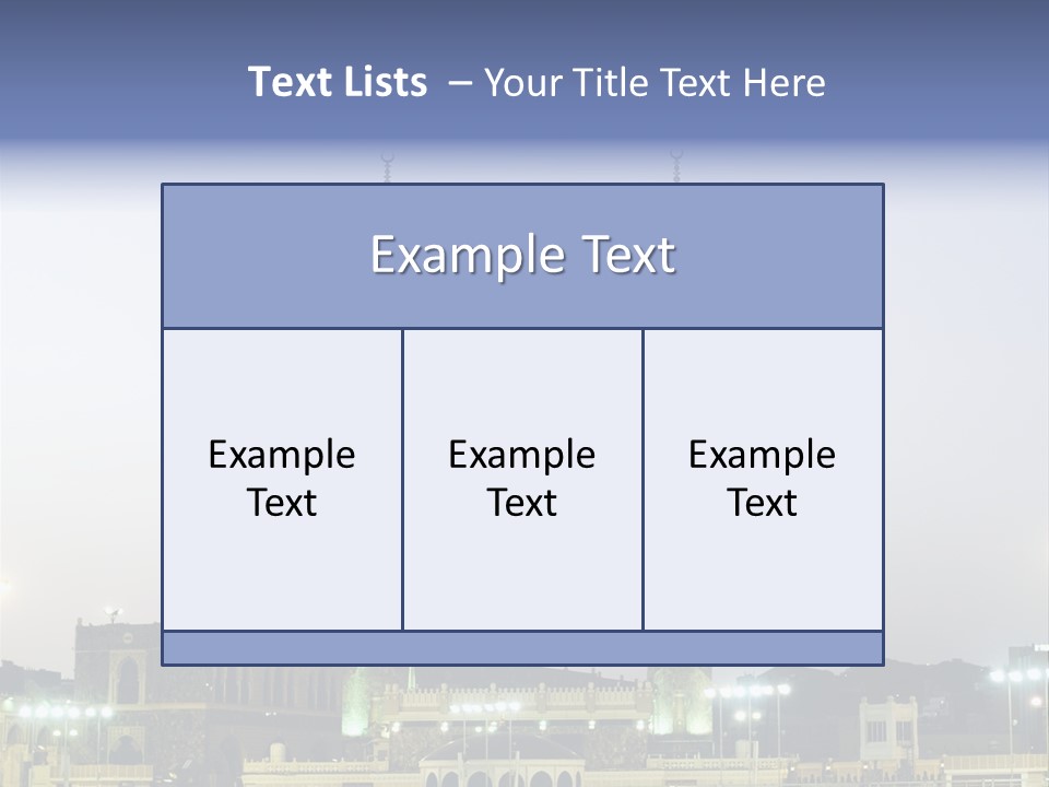 Ramadan Allah Saudi PowerPoint Template