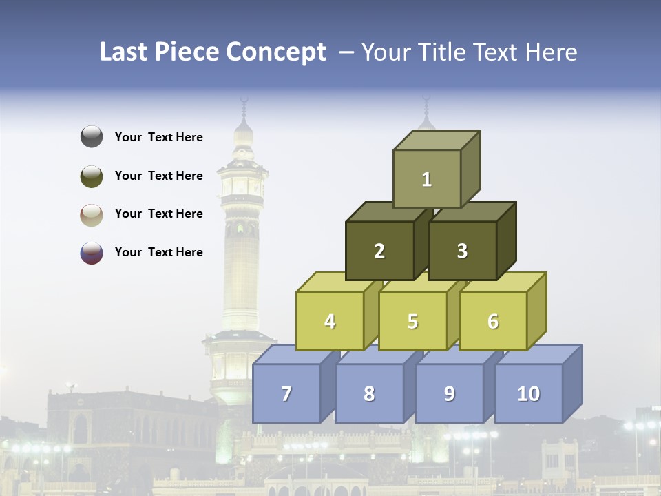 Ramadan Allah Saudi PowerPoint Template