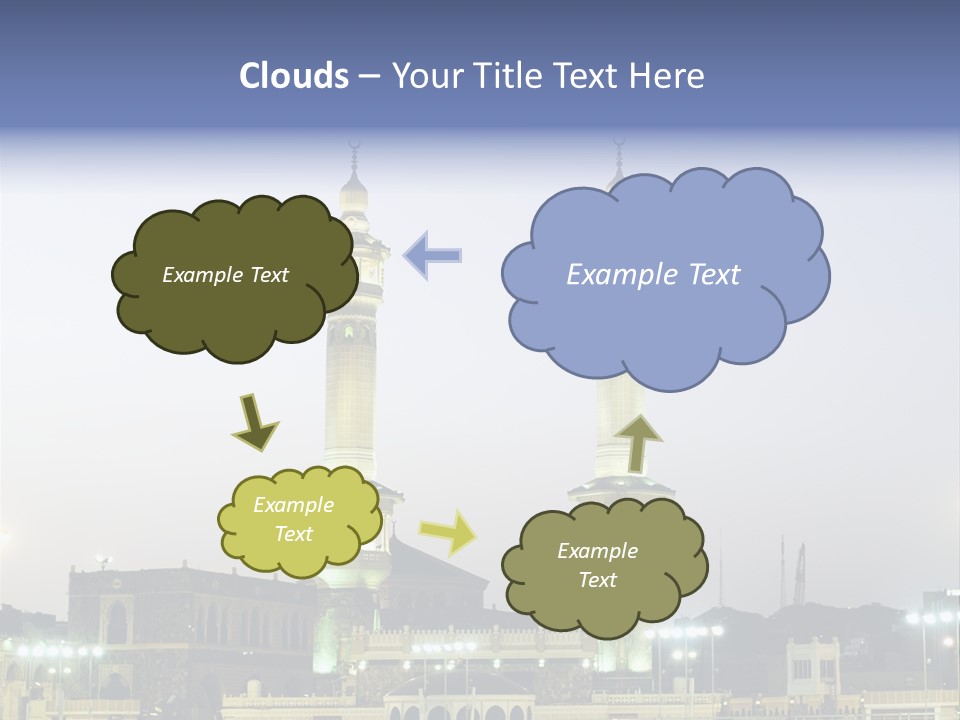 Ramadan Allah Saudi PowerPoint Template
