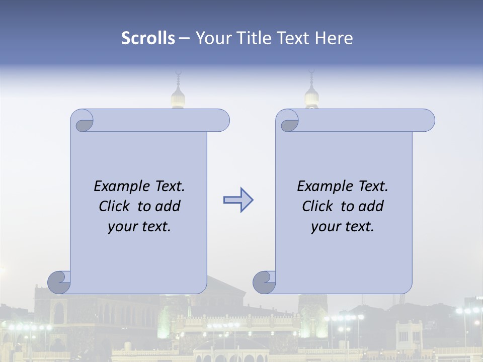 Ramadan Allah Saudi PowerPoint Template