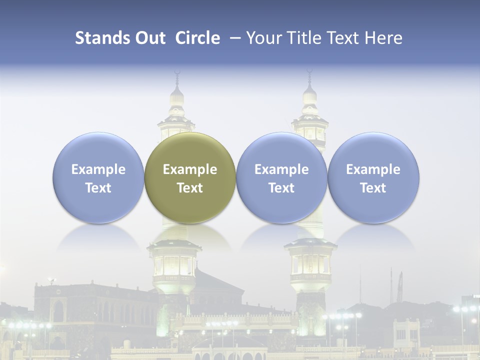 Ramadan Allah Saudi PowerPoint Template