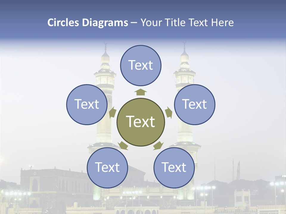 Ramadan Allah Saudi PowerPoint Template