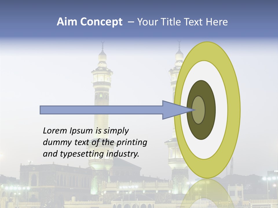 Ramadan Allah Saudi PowerPoint Template