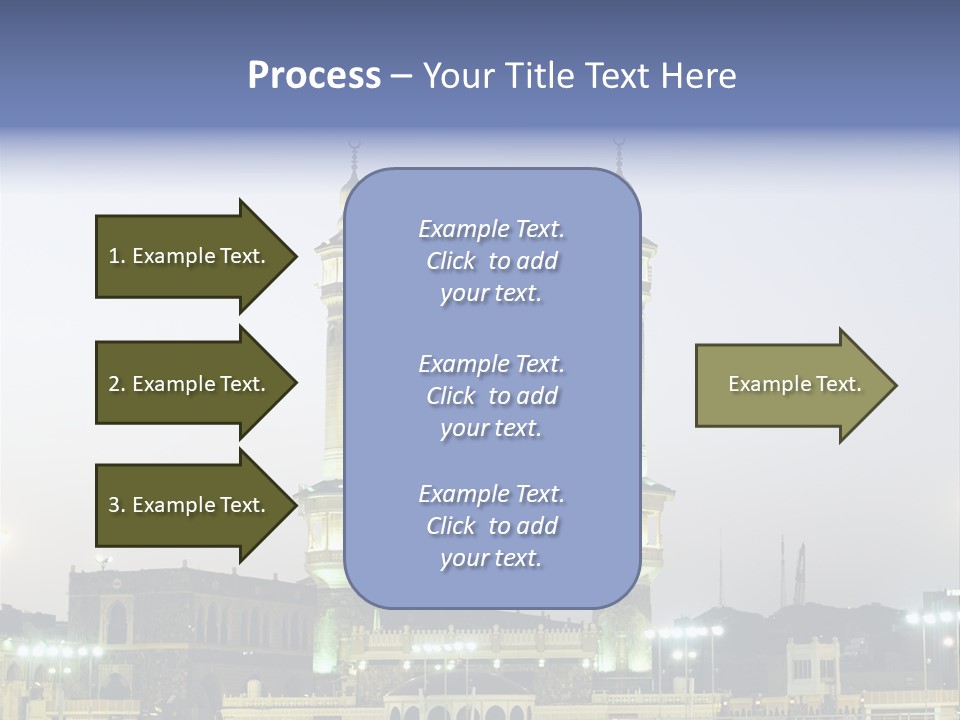 Ramadan Allah Saudi PowerPoint Template