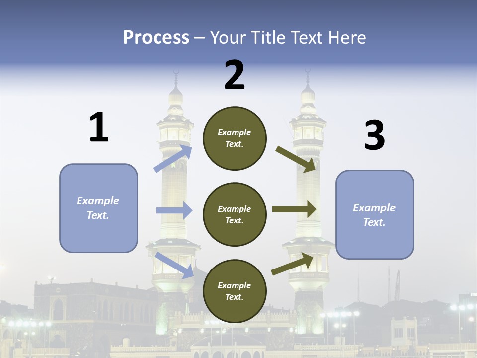 Ramadan Allah Saudi PowerPoint Template