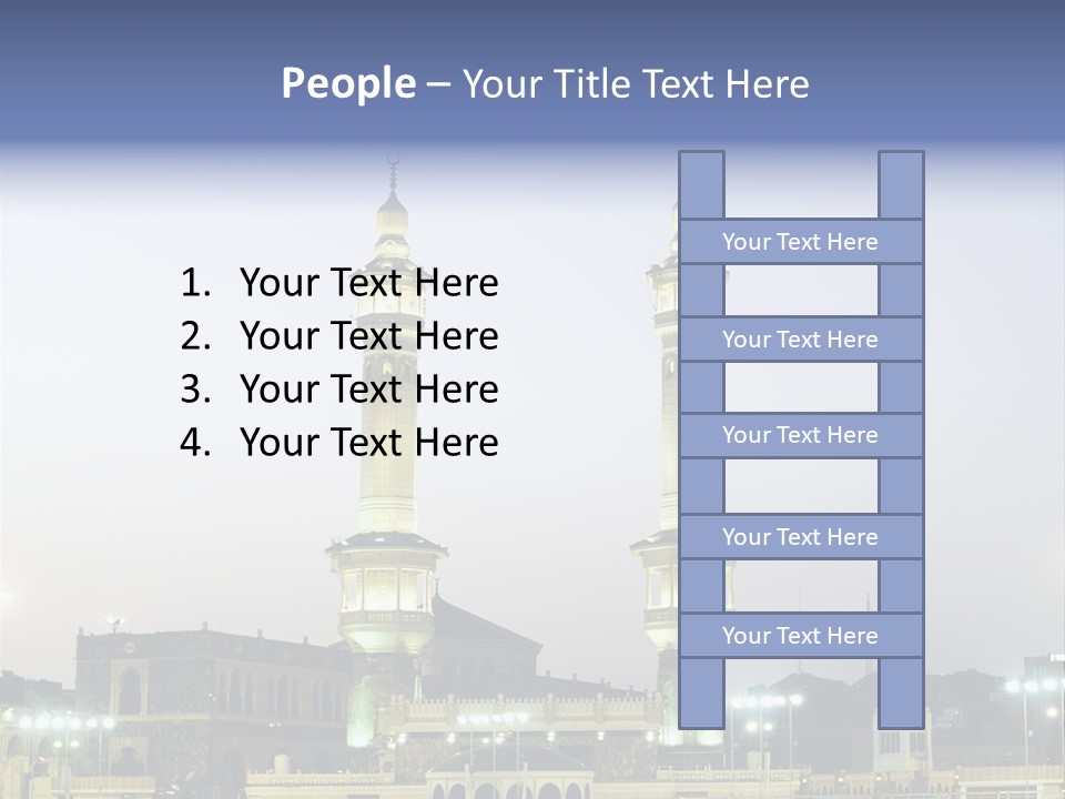 Ramadan Allah Saudi PowerPoint Template