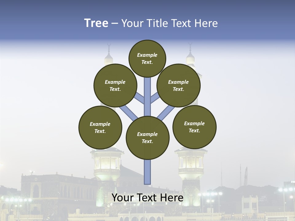 Ramadan Allah Saudi PowerPoint Template