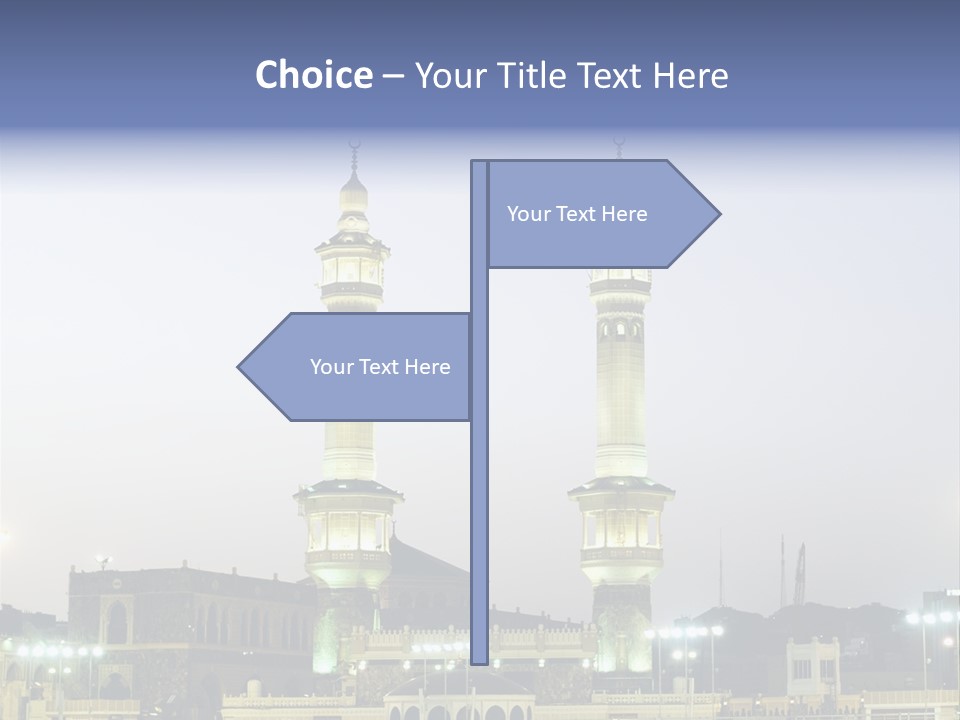 Ramadan Allah Saudi PowerPoint Template