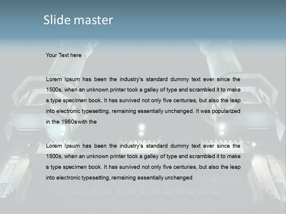 Masjid Muslim Prayers PowerPoint Template