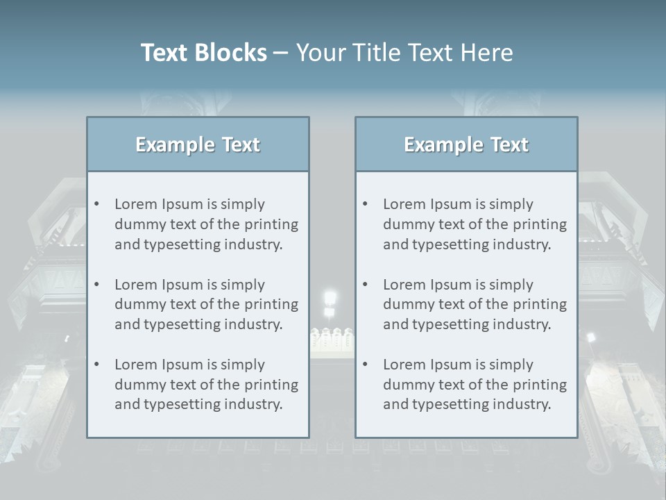 Masjid Muslim Prayers PowerPoint Template