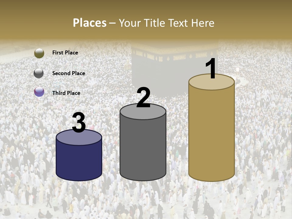 Ramadhan Congregation Kaaba PowerPoint Template