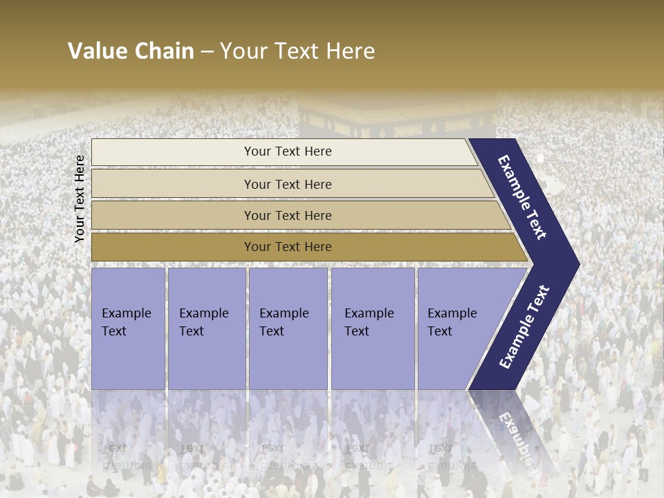 Ramadhan Congregation Kaaba PowerPoint Template