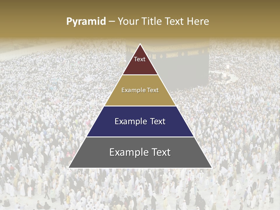 Ramadhan Congregation Kaaba PowerPoint Template