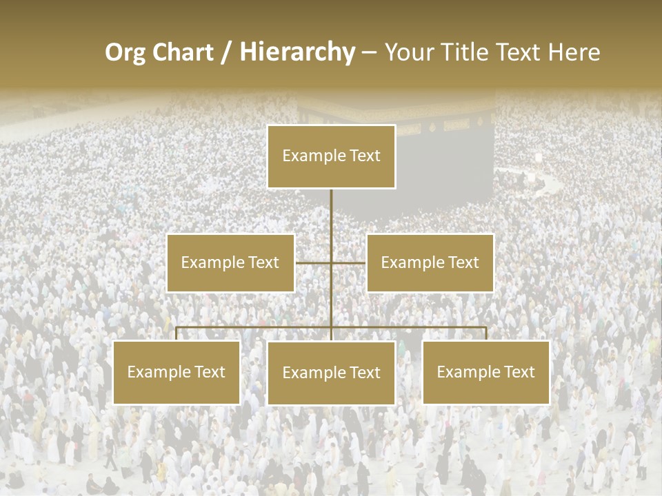 Ramadhan Congregation Kaaba PowerPoint Template