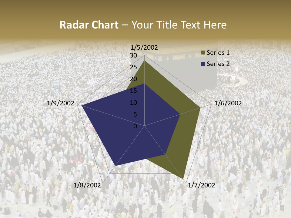 Ramadhan Congregation Kaaba PowerPoint Template