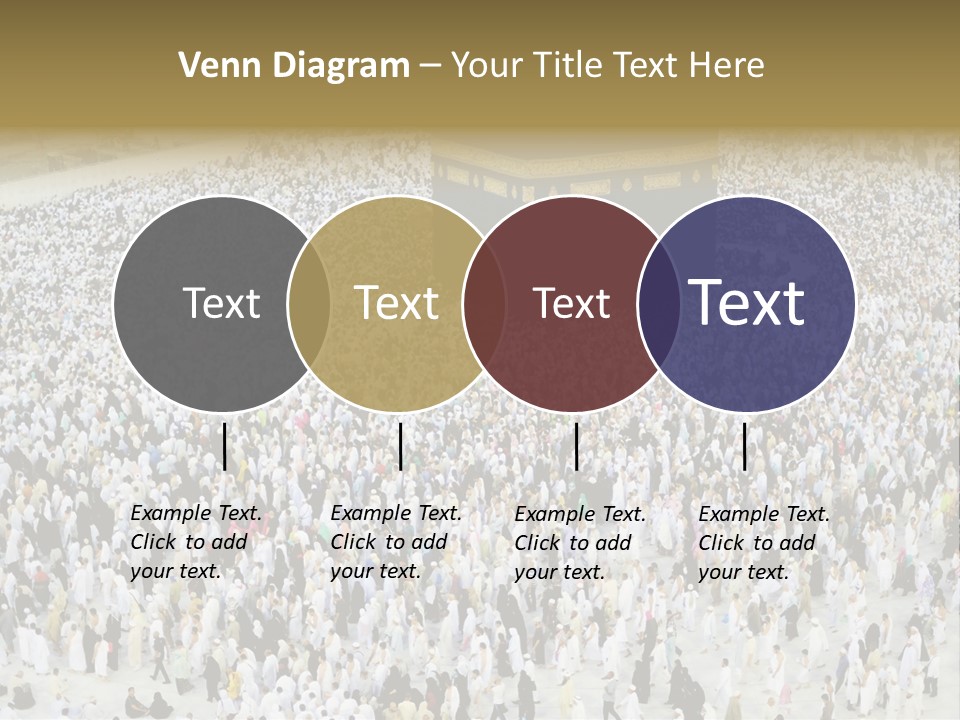 Ramadhan Congregation Kaaba PowerPoint Template