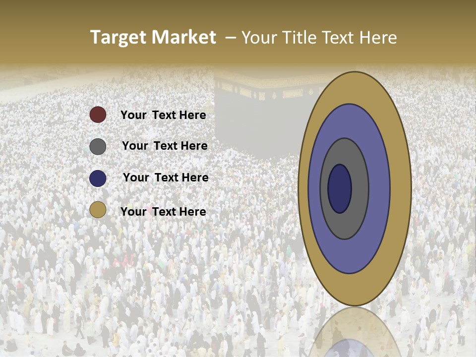 Ramadhan Congregation Kaaba PowerPoint Template