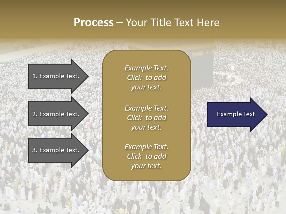 Ramadhan Congregation Kaaba PowerPoint Template