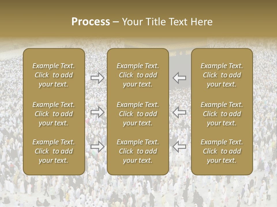 Ramadhan Congregation Kaaba PowerPoint Template