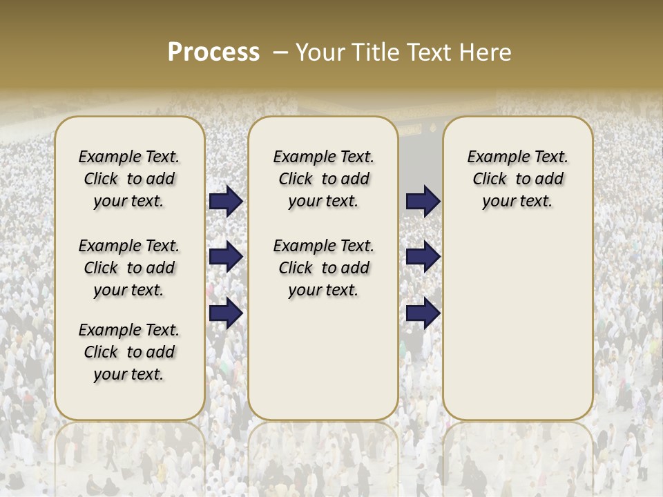 Ramadhan Congregation Kaaba PowerPoint Template