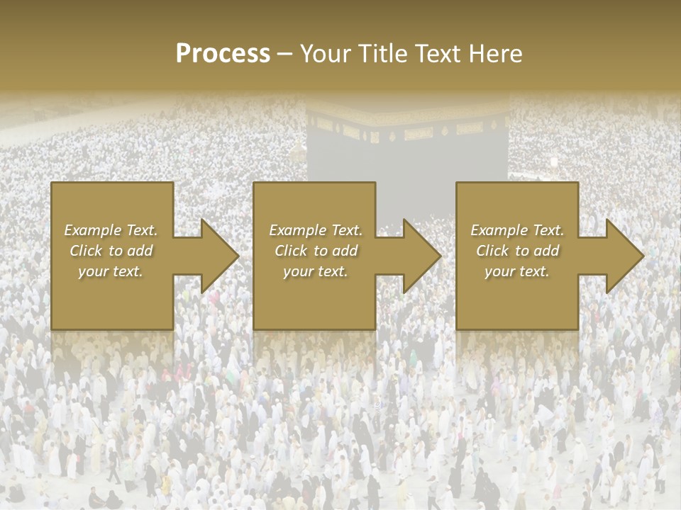 Ramadhan Congregation Kaaba PowerPoint Template