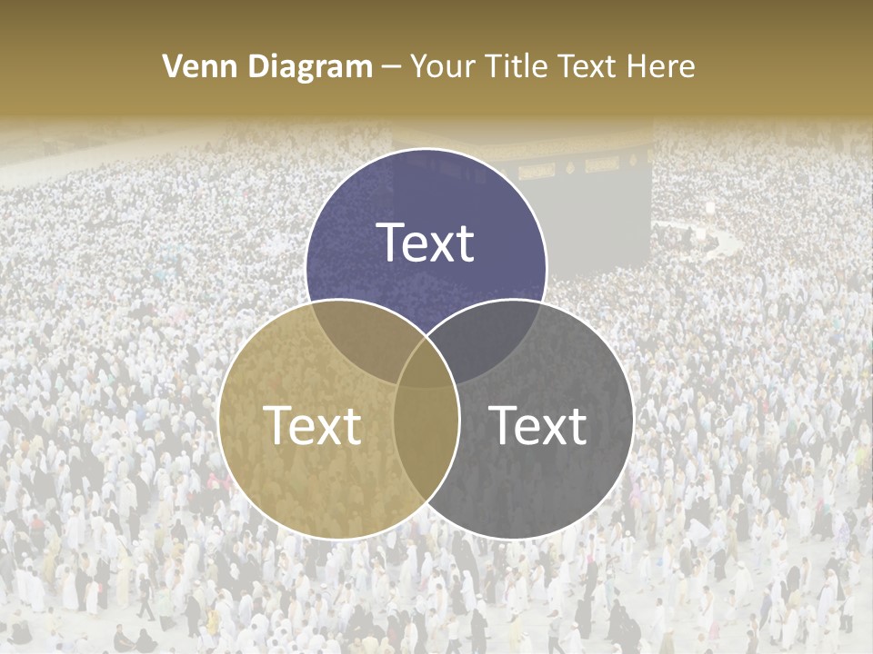 Ramadhan Congregation Kaaba PowerPoint Template