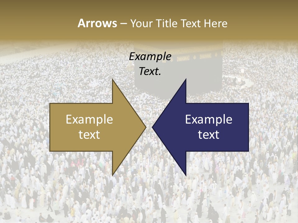 Ramadhan Congregation Kaaba PowerPoint Template