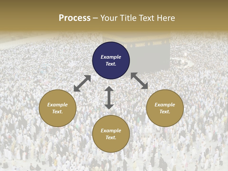 Ramadhan Congregation Kaaba PowerPoint Template