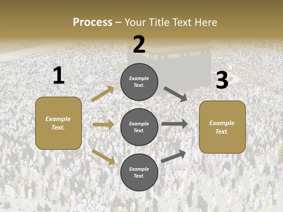 Ramadhan Congregation Kaaba PowerPoint Template