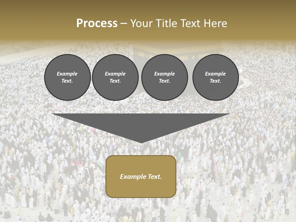 Ramadhan Congregation Kaaba PowerPoint Template