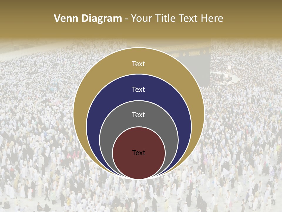 Ramadhan Congregation Kaaba PowerPoint Template