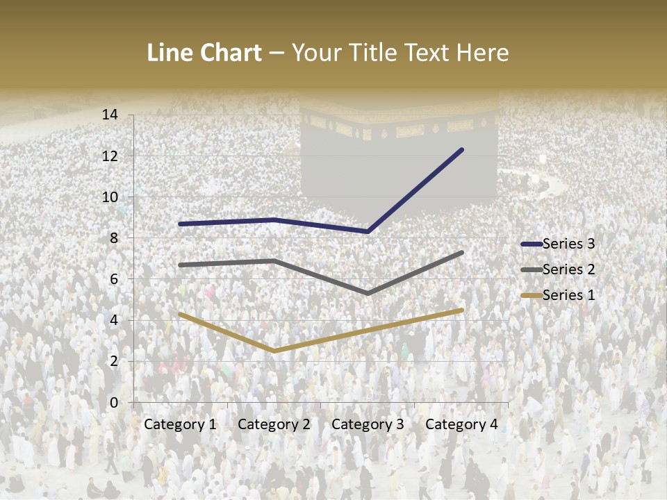 Ramadhan Congregation Kaaba PowerPoint Template