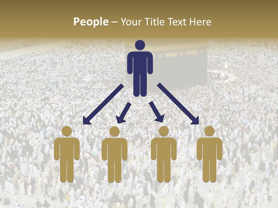 Ramadhan Congregation Kaaba PowerPoint Template