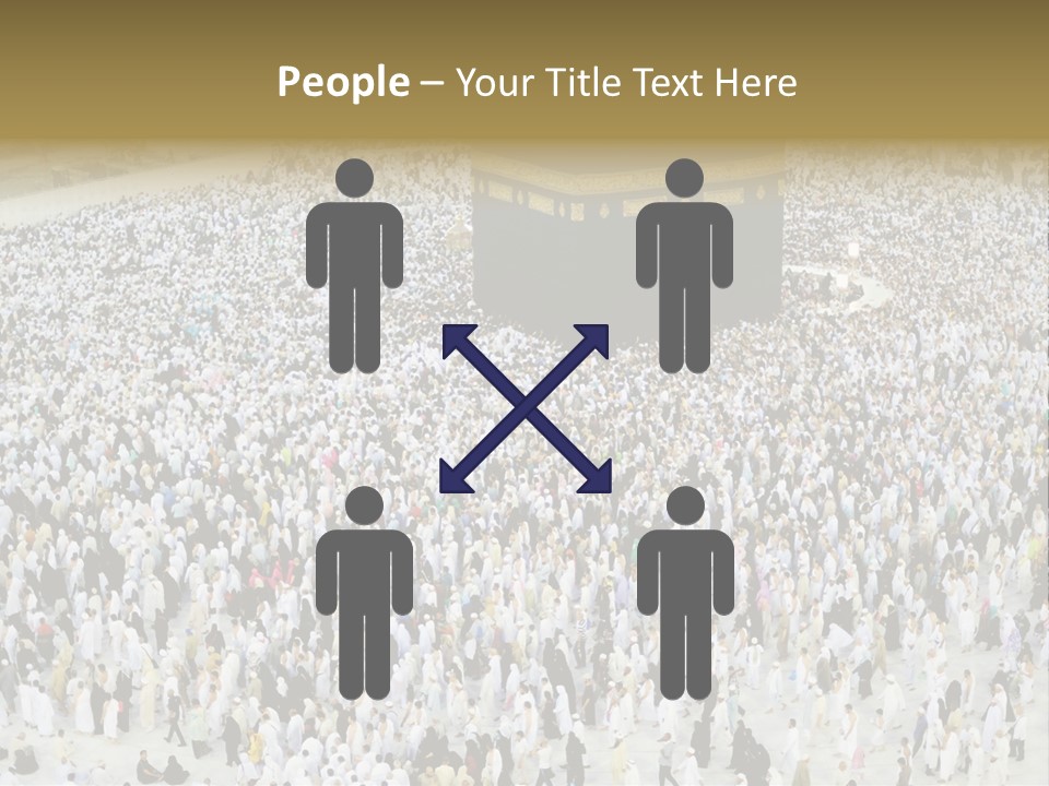 Ramadhan Congregation Kaaba PowerPoint Template