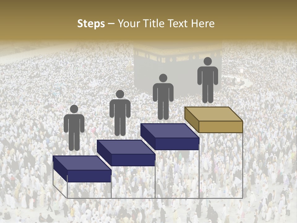 Ramadhan Congregation Kaaba PowerPoint Template