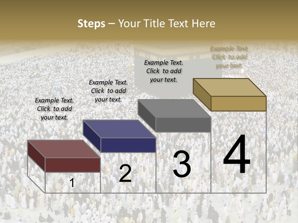 Ramadhan Congregation Kaaba PowerPoint Template