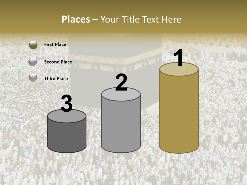 Crowd Evening Holy PowerPoint Template